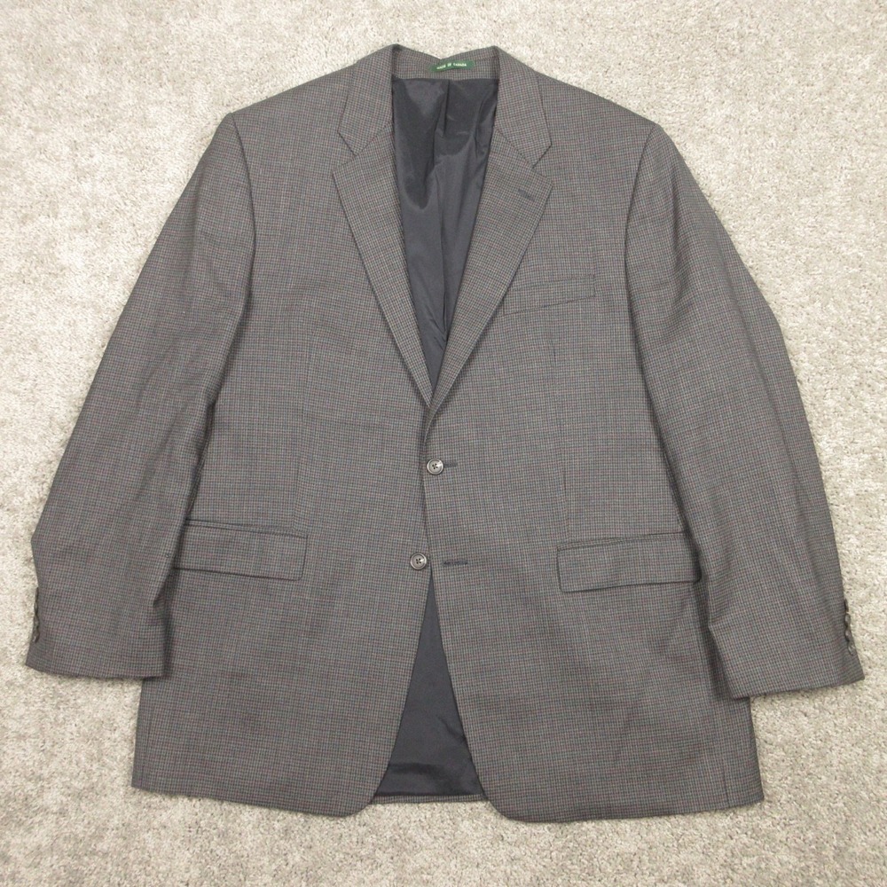 Lauren Ralph Lauren‎ Jacket Mens 46 L Gray Wool Blazer Business Professor Sport